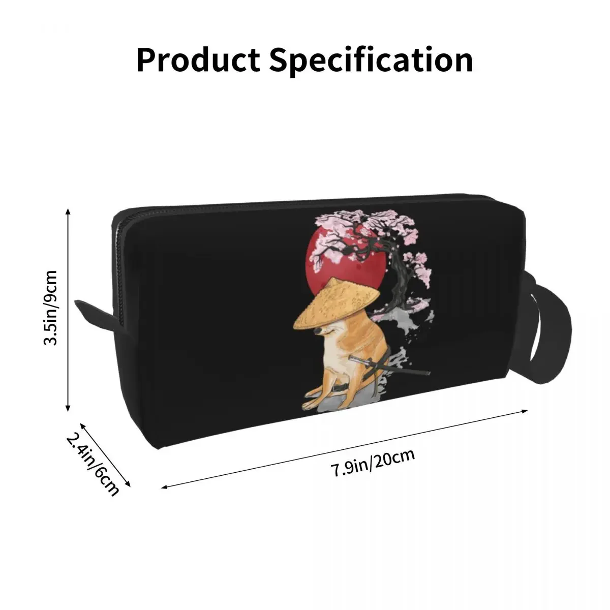 Портативный органайзер для туалетных принадлежностей самурайский японский