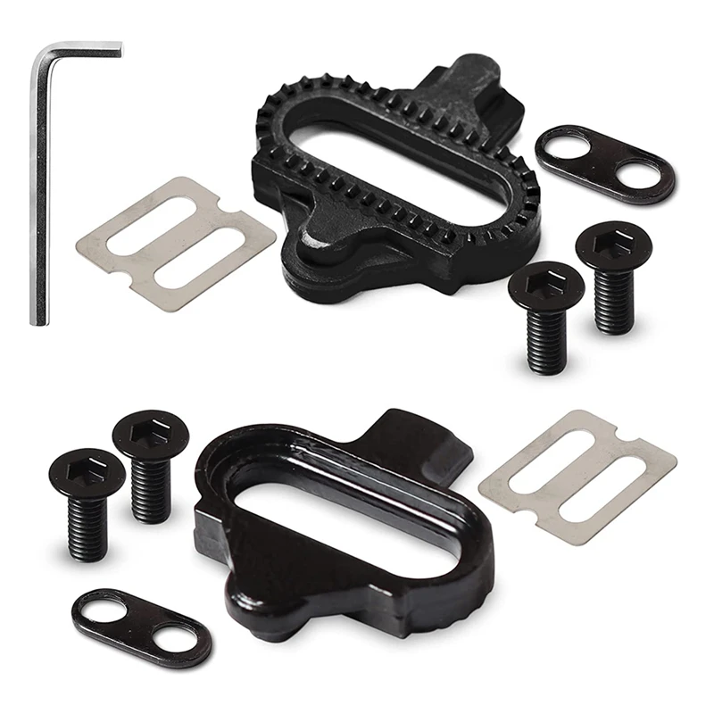 

Шипы SPD для велосипедной обуви для Shimano, черная фотообувь с пластинами, идеально подходит для использования в помещении, обувь для велоспорт...