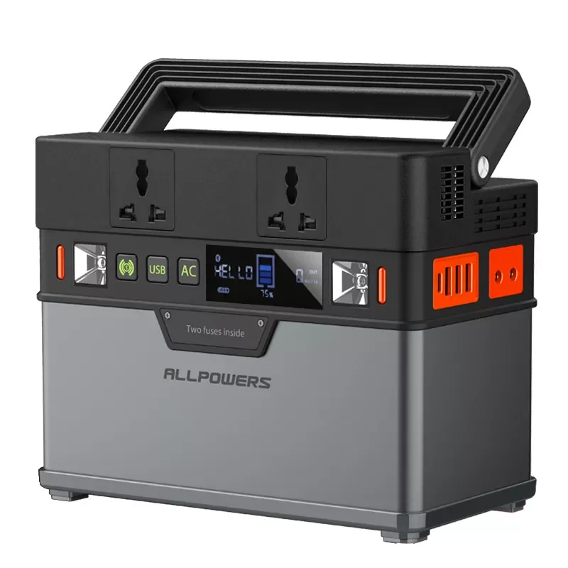 

Portable Power Station 288Wh/78000mAh Portable Generator Backup Power UPS Battery Support Solar Charging for Camping