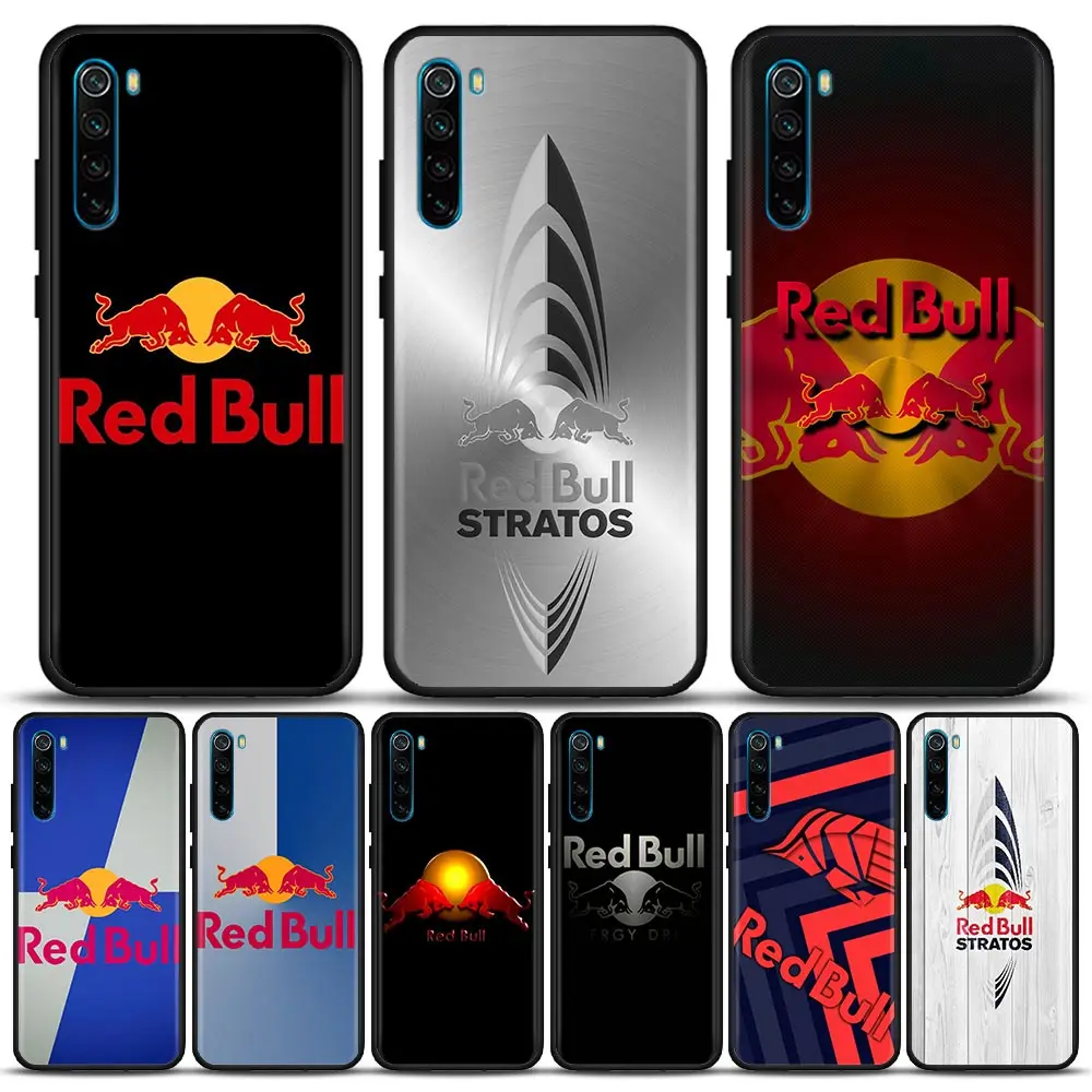 

Red-d Energy B-Bull Hot Drink Case For Redmi 10 10A 10C 9 9T 9A 9C 9I 8 8A 7 7A 6 6A Power Prime 2022 5G Black Soft Cover Funda