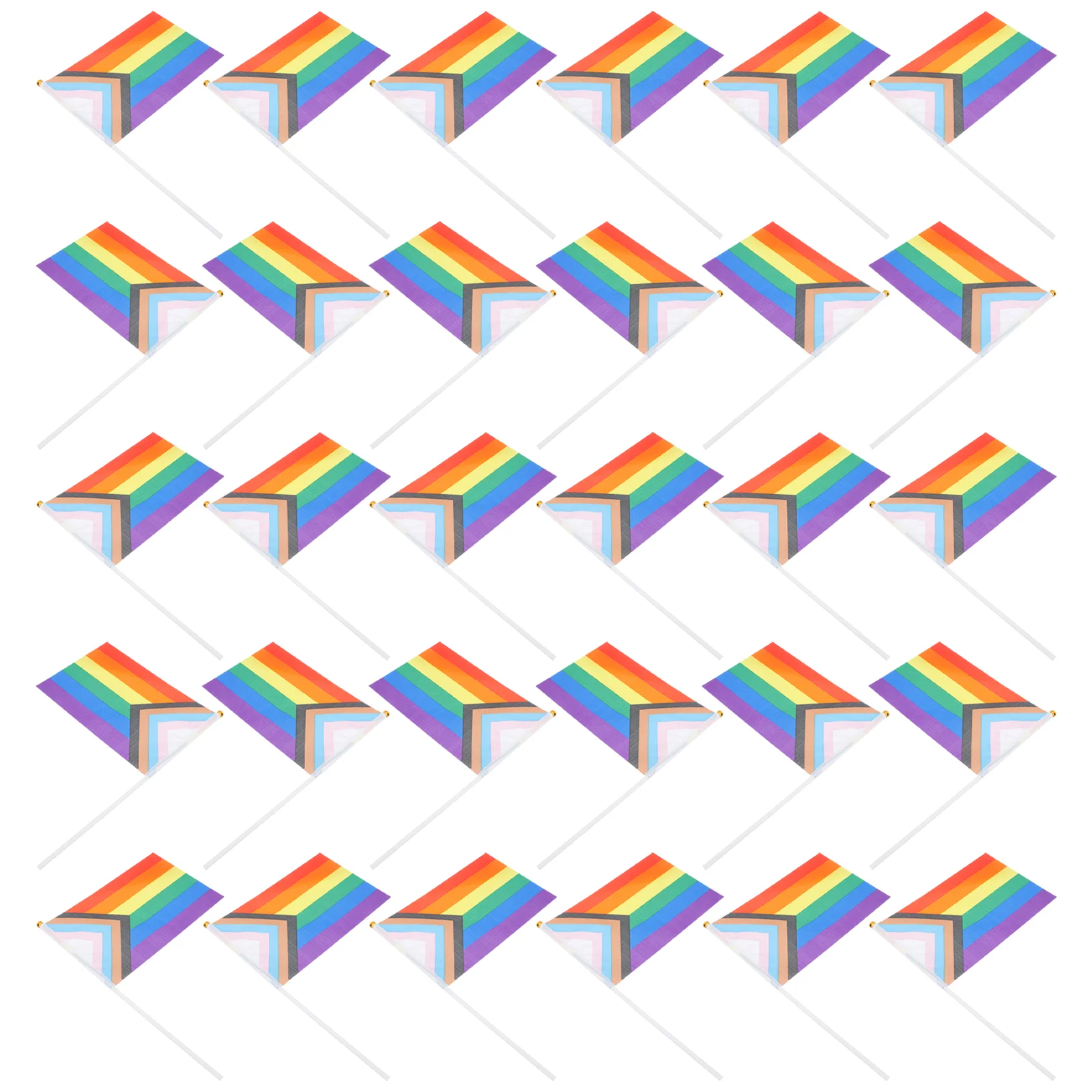 

Flag Flags Rainbow Pride Gay Lgbt Stick Small Party Table Peace Mini Lesbian Hand Held Bisexual Parade Decor Banner Decoration