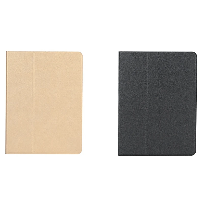 

2PCS Tablet Case For Teclast M40 Teclast P20HD 10.1 Inch Tablet Case Anti-Drop Flip Case Cover (Gold & Black)