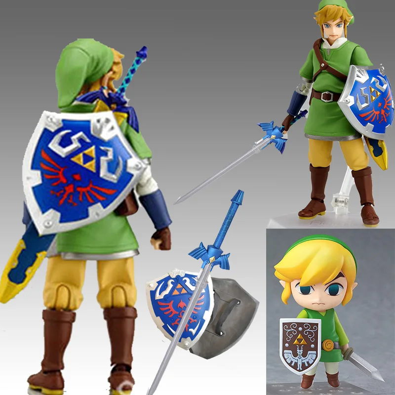 Фигурка Nendoroid Link 413 Bandai легенда о Зельде фигурка Figma подвижная игрушка маджора
