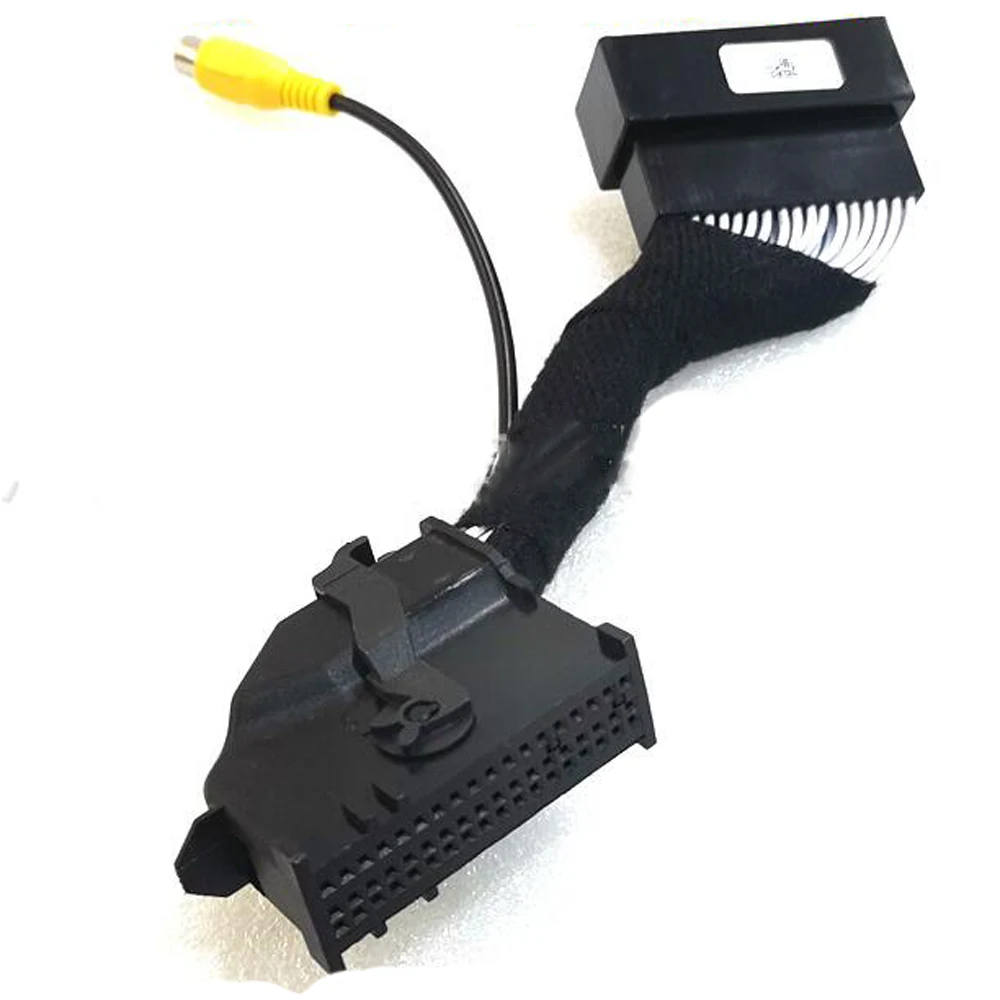 

Автомобильная навигационная система, адаптер камеры заднего вида для камеры заднего вида, жгут проводов для Ford SYNC 1 2 3, входной адаптер камеры RCA для Lincoln