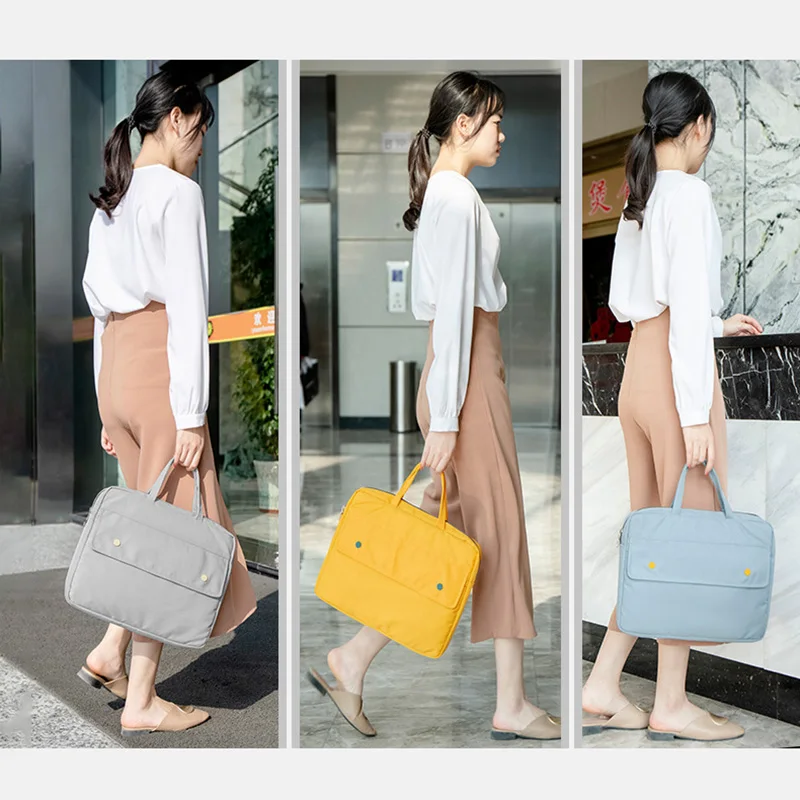 High Capacity Briefcase Business Necessary Laptop Document Organize Handbag Office Contract Material Storage Bag Accessorie Item