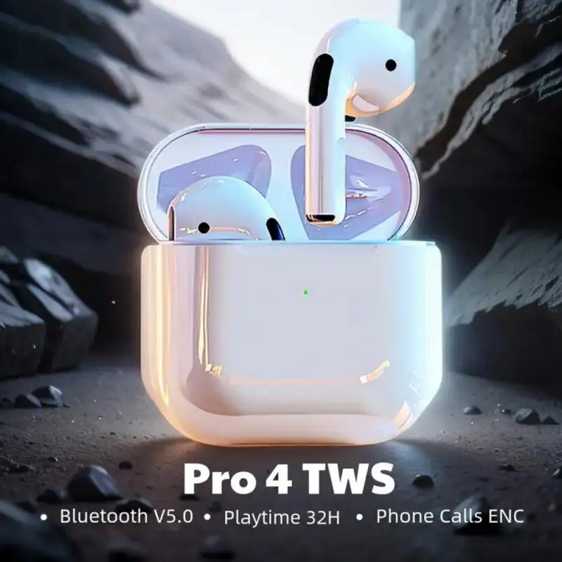 Беспроводные наушники Air Pro4 наушники-вкладыши с двумя наушниками