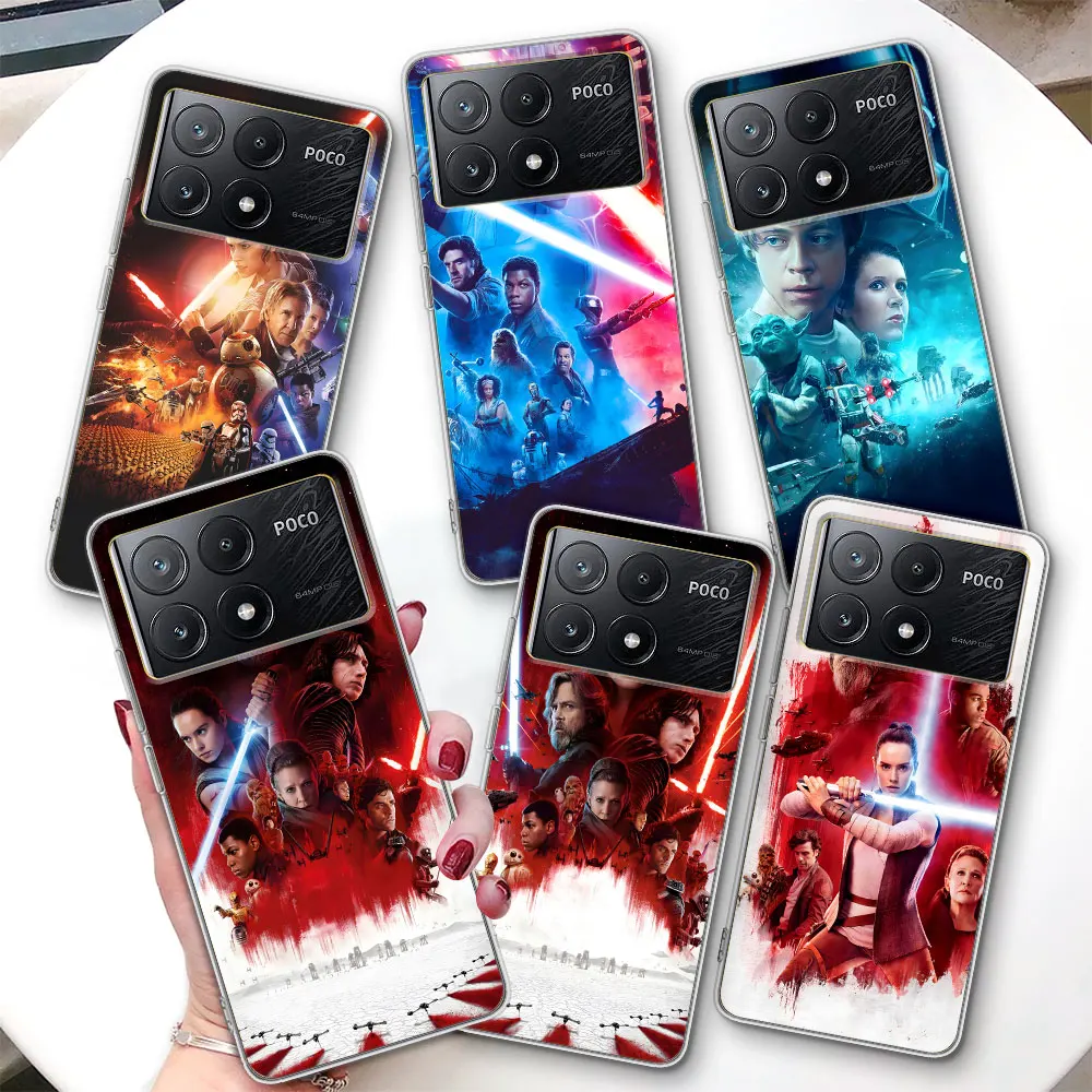 Чехол для телефона из ТПУ Для Xiaomi Poco X6 M5s F3 X3 F4 F5 M4 X4 X5 Pocophone F1 F2 M3 Pro M5