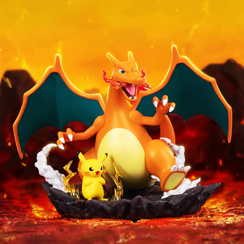 Фото Оригинальная серия фигурок Pokemon Good Partner: Генгар, Мьюту, Джигглипап — аниме-персонажи, настольное украшение, коллекционная модель, подарок на день рождения №5