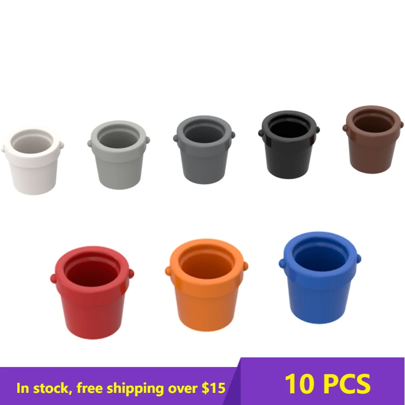 

10PCS MOC Bricks Compatible Assembles Particles 44661 Tail Rudder. Building Blocks Parts DIY Educational Creatives Gift Toys