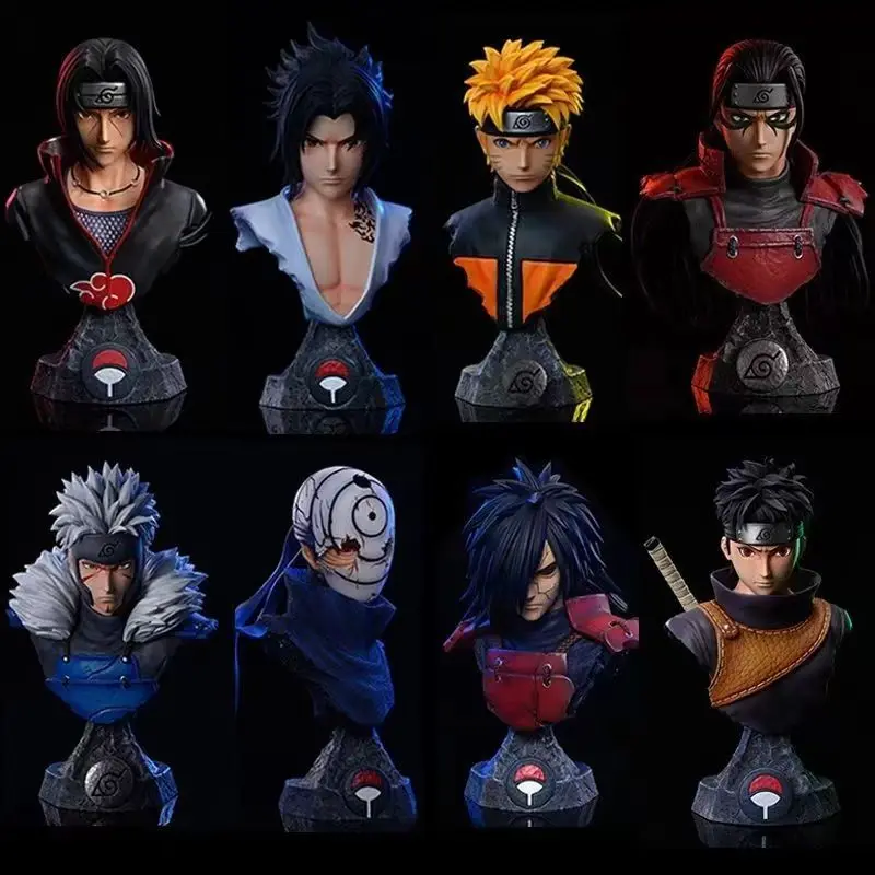 

Рисунок, аниме, Наруто Uchiha Itachi Namikaze Minato Sarutobi Hiruzen Tobirama Shisui фигурки героев коллекционные модели игрушки подарки