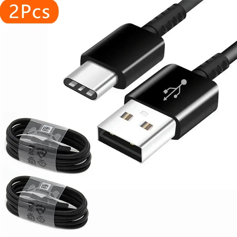Кабель для быстрой зарядки типа c USB-C к USB A Sync Charging Data Cable 1 2 м 4 фута Samsung Galaxy s8 s10 S20