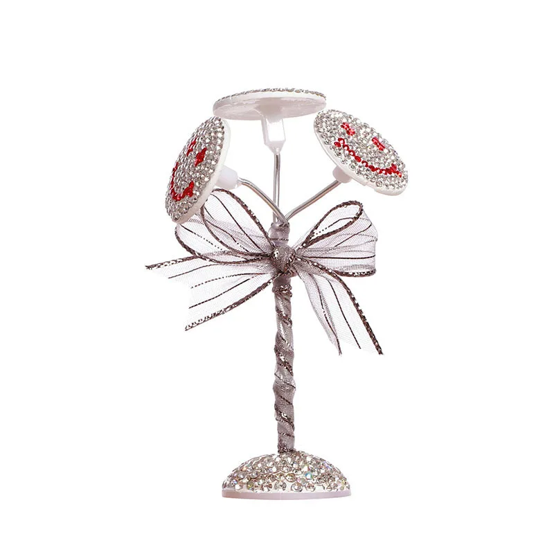 Украшения для автомобиля цветные алмазные украшения Стразы со смайликом дома и