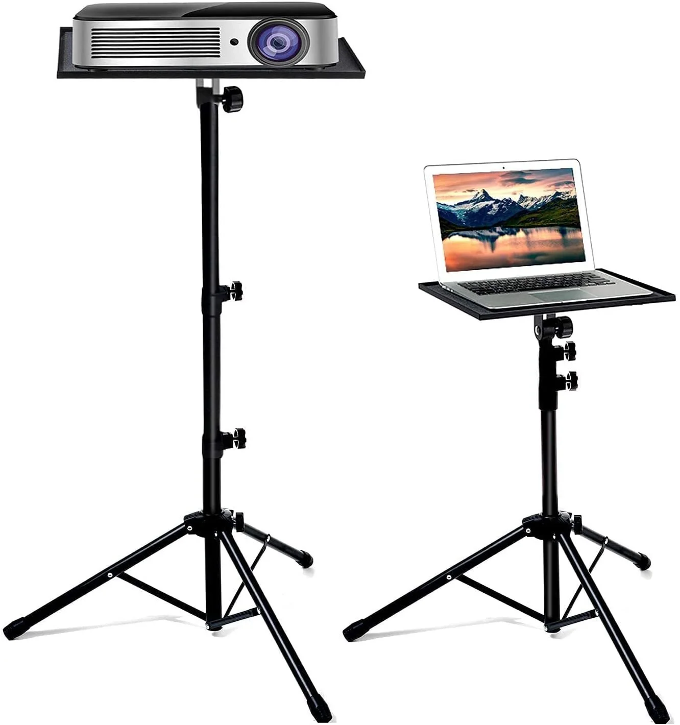 

Bulalu Projector Stand, Portable Laptop Tripod Stand, Detachable DJ Device Stand, The Outdoor Computer Desk Stand with Adjusted