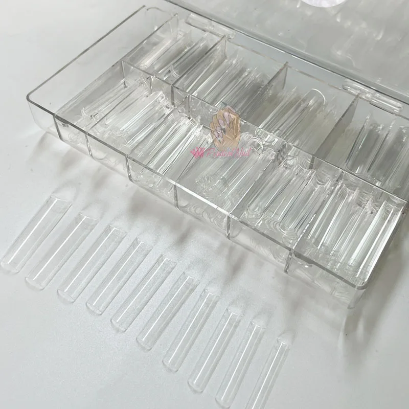 Прямые квадратные сверхдлинные акриловые Типсы для ногтей 500 шт./кор. XXL без C