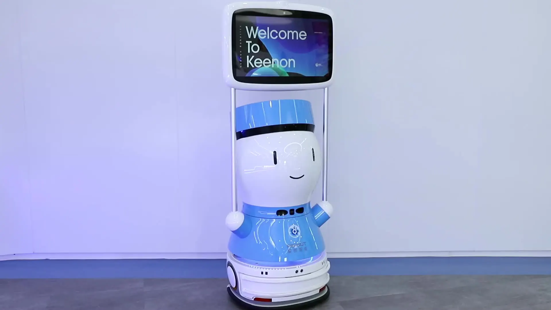 

Keenon China high-tech advertising display intelligent robot guiding humanoid AI reception robot for restaurant hotel mall