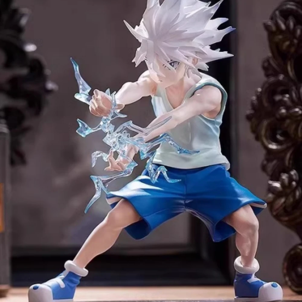 Hunter X Killua Zaoldyeck Gsc Pop Up Parade Oddjob Beatnik Аниме Фигурка Модель В наличии Синие Детские