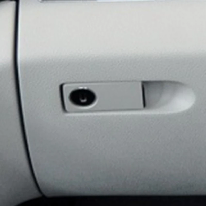 Для Mercedes W204 W207 W212 автомобильный ящик для перчаток ручка крышка замок ящика