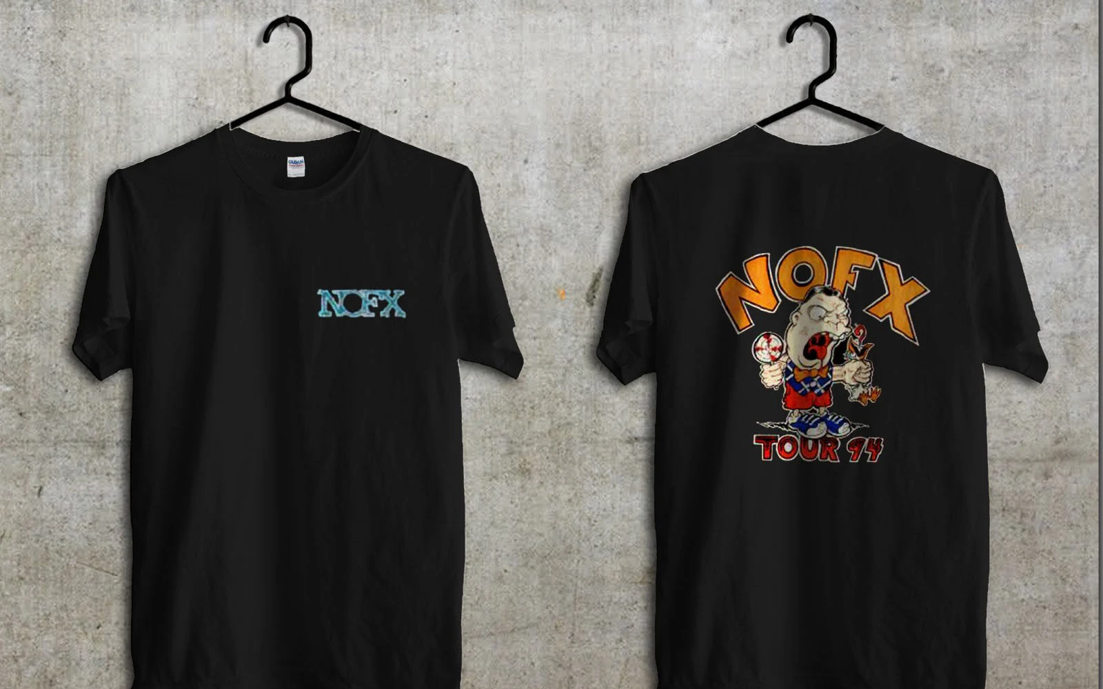 

Nofx 94 Tour Vintagep Reprint Short Sleeve T Shirt Size S M 2Xl # New Fashion For Men Short Sleeve