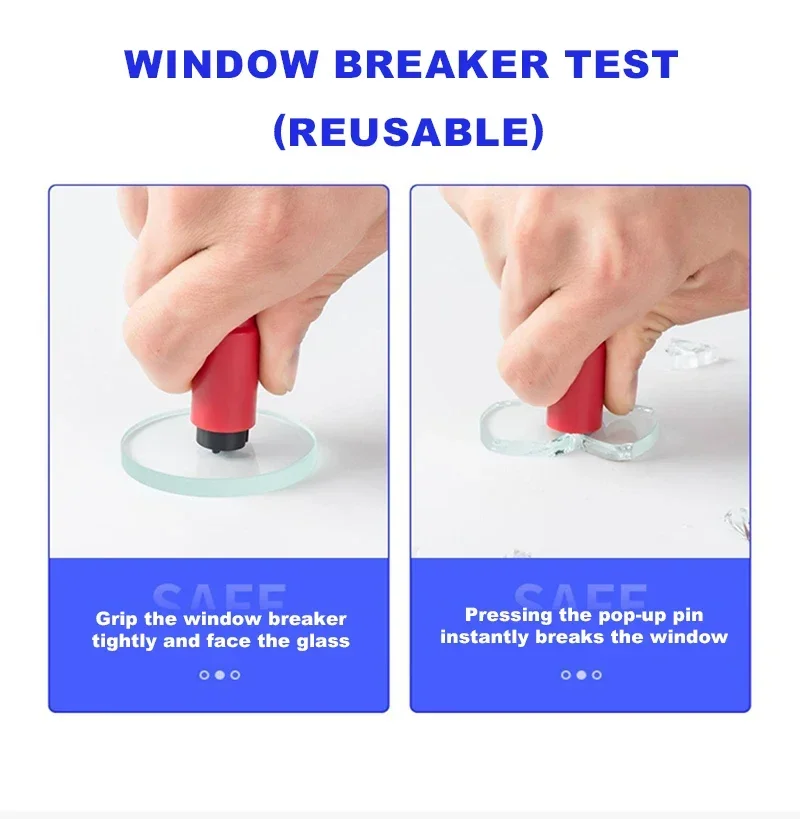 Автомобильные инструменты Автомобильный молоток безопасности для окон