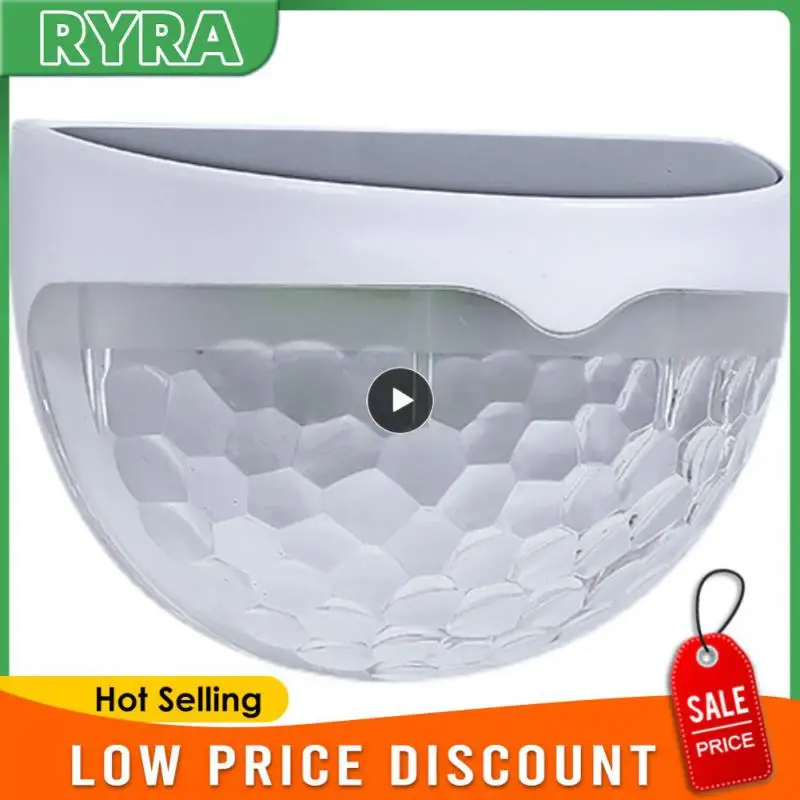 

1~10PCS Semicircle LED Solar Power Light Garden Decoration Outdoor Lighting Lamp Stair Fence Courtyard Wall Lights Waterproof