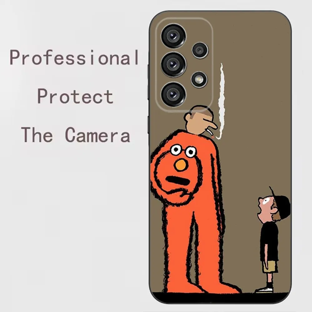 Чехол для телефона J-Jean Jullien Samsung Galaxy A91 A80 A73 A72 A71 A53A52 A32 A31A22 A21s A20 черный чехол