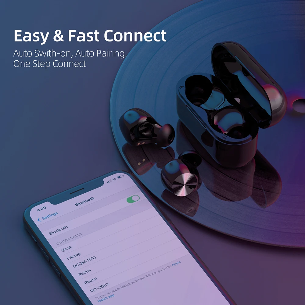 Bluetooth-гарнитура mdig TWS-K1 True Wireless 5 1 HD с сабвуфером игровые водонепроницаемые