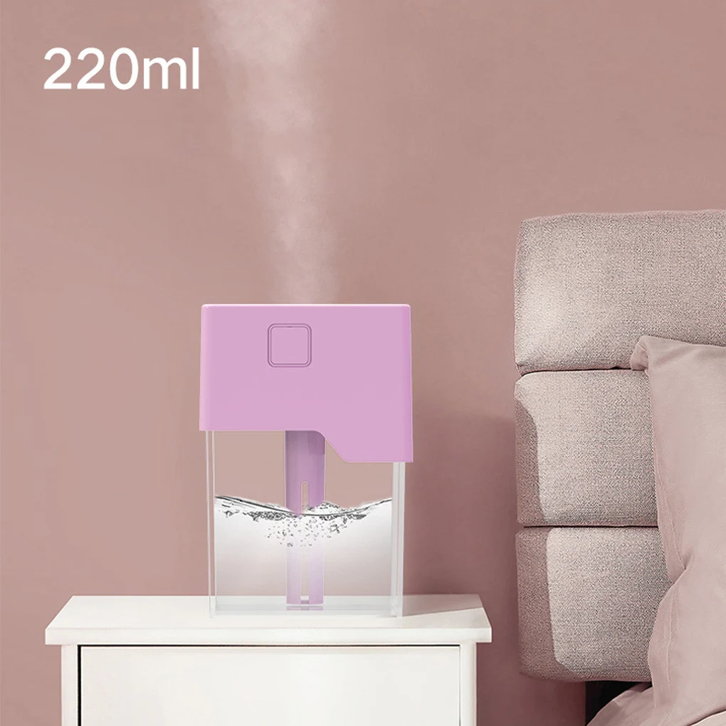 

Humidifier Electric Cool Mist Humidifiers 220ML Sprayer A9 Samll Home Improvement for Desktop Bedroom Office