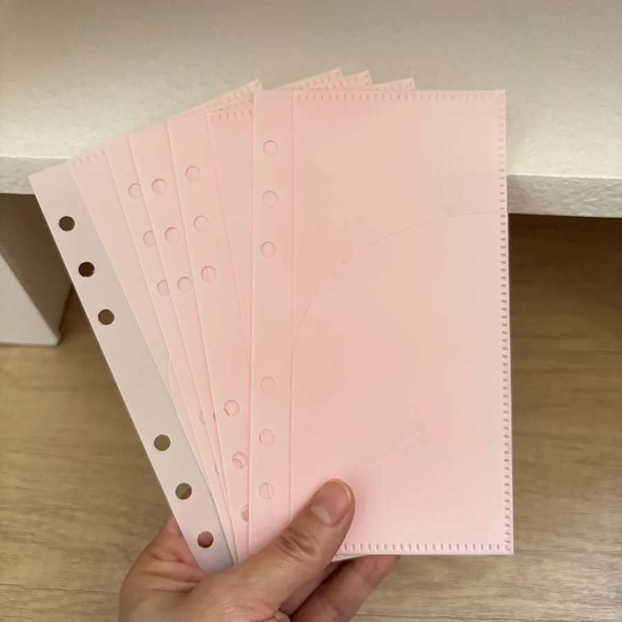 Коликий папка-переплет A6 5 шт. папка обложка для тетради со сменными блоками а5 хард коричневый кожзам интегр переплет 4 кольца блинт тиснение инд уп