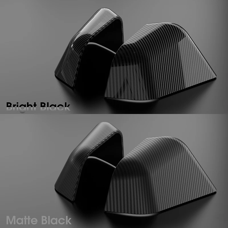 Tesla Model 3/Y 2017-2022 ABS углеволоконная текстура чехол на дверную ручку переводная