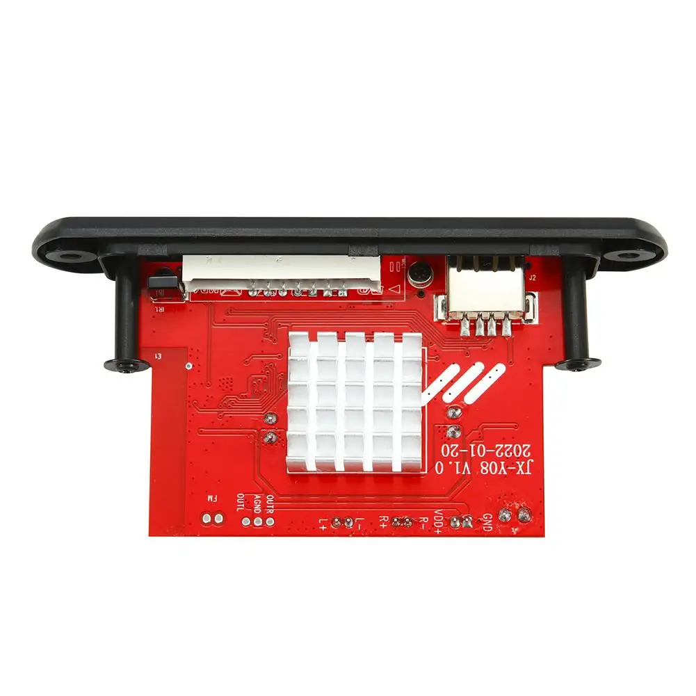 Плата mp3-декодера с усилителем 12 В 2x65 Вт Bluetooth модуль записи цветной экран записью