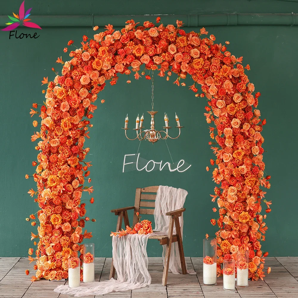 Арка композиция из искусственных цветов украшение для свадебного мероприятия