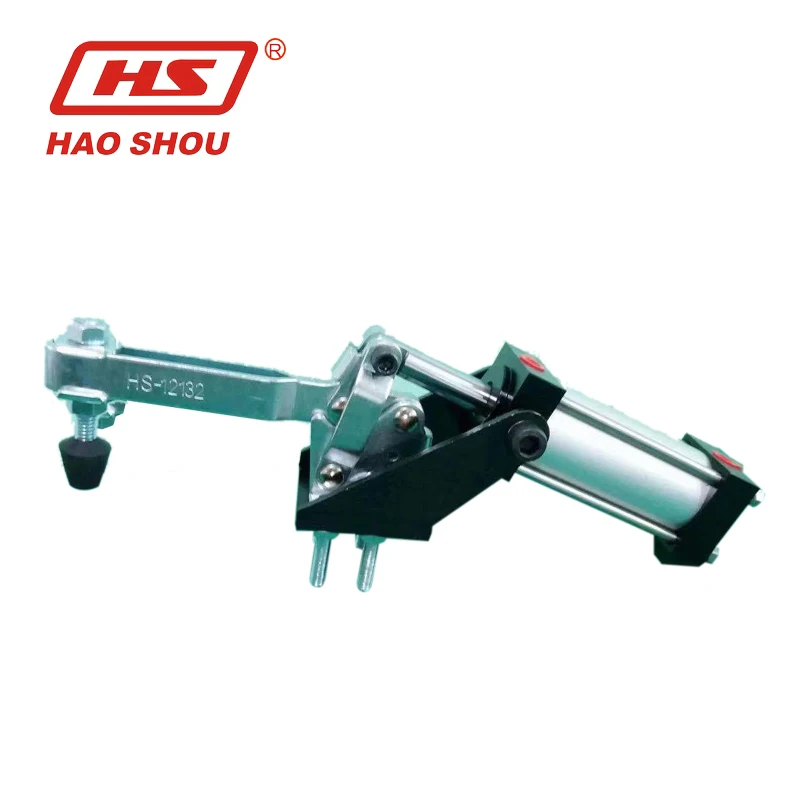 

HS-12132-A Pneumatic clamp 227KG/500LB INCH thread Used for Welding Fixture or Mold Haoshou brand Mini order OEM ODM factory