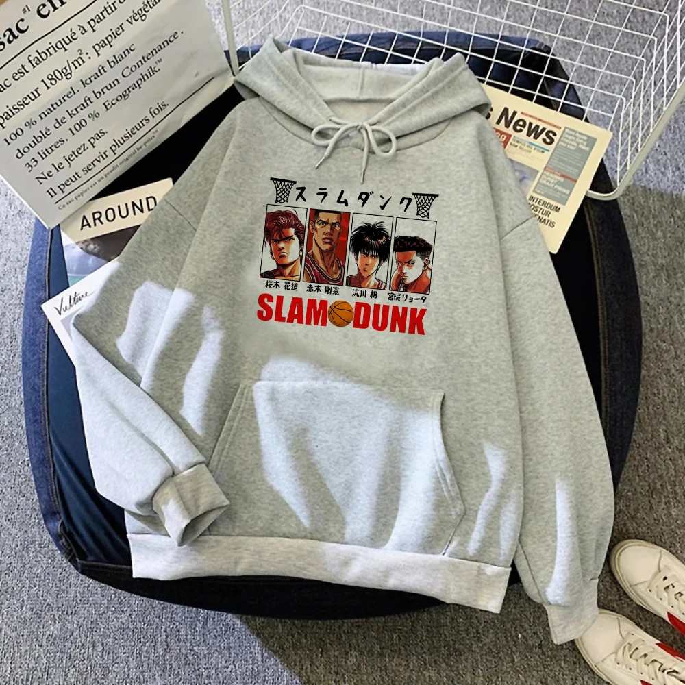 

Женская толстовка с капюшоном Slam Dunk, винтажная рубашка с капюшоном в Корейском стиле, модель 2023 года