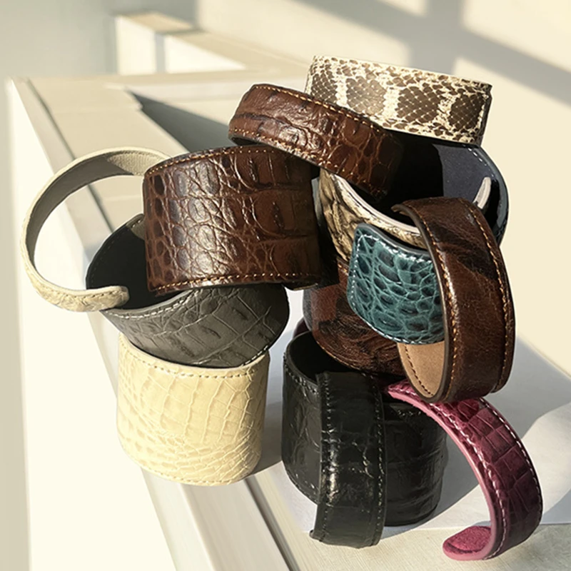 1 шт. уникальный кожаный браслет персонализированный ювелирные изделия высокого