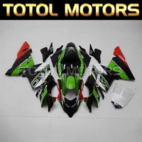 motorcycle fairings kit fit full cover for zx 10r 2004 2005 bodywork set high quality abs injection new ninja green black red