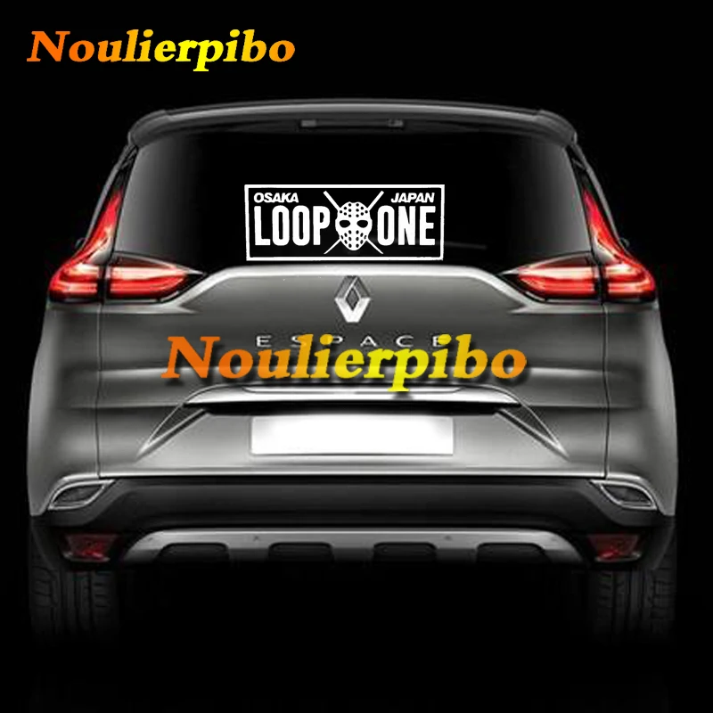 

Personalized Car Sticker KANJOZOKU OSAKA JDM Japanese LOOP ONE Die Cut Car Styling Reflective PVC Vinyl Decorative Decal