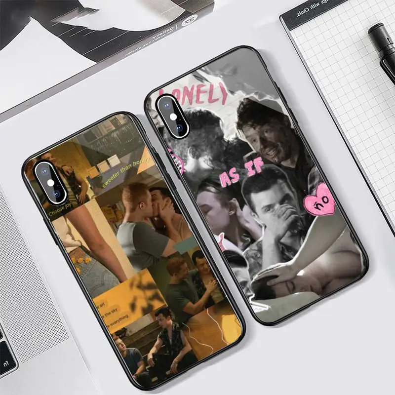 

Gallavich Pride Love Ian Shameless Phone Case Tempered glass For iphone 11 12 13 PRO MAX mini 6 7 8 plus X XS XR