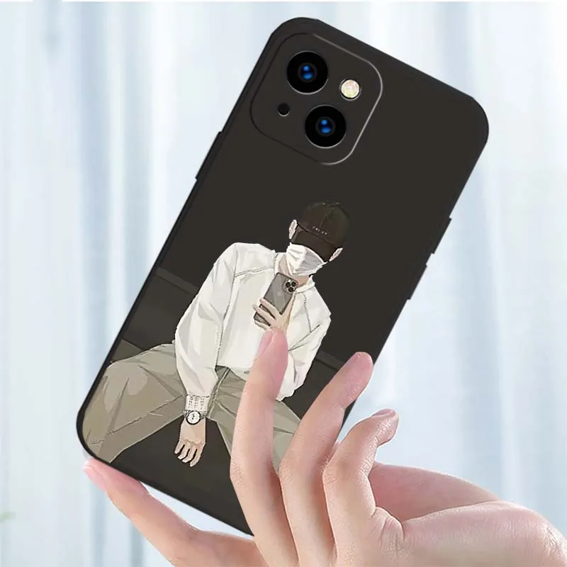 Фото Чехол с изображением женщины, делающей селфи, для Apple IPhone 11 8 7 6 6S SE X XS XR Max Plus, мягкий чехол для телефона №5