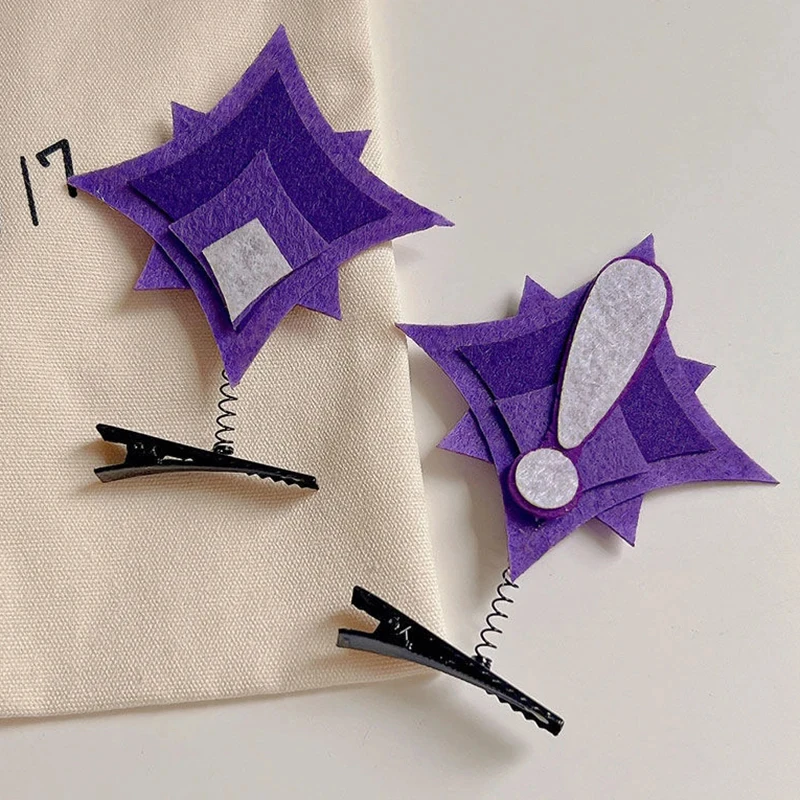 Весенние заколки для волос унисекс в стиле Genshin Impact металлические головные уборы