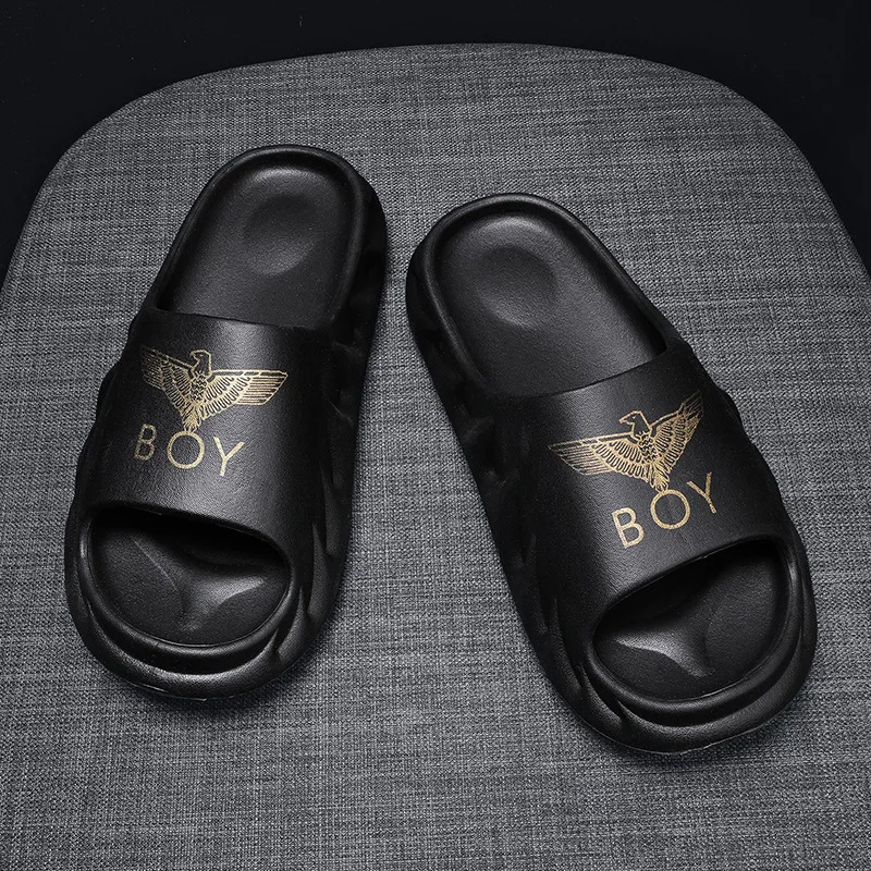 Boy London 2022 Summer New Style Men's and Women's Soft Bottom Non-Slip Comfort Slippers Couples Casual Fashion Beach Slippers