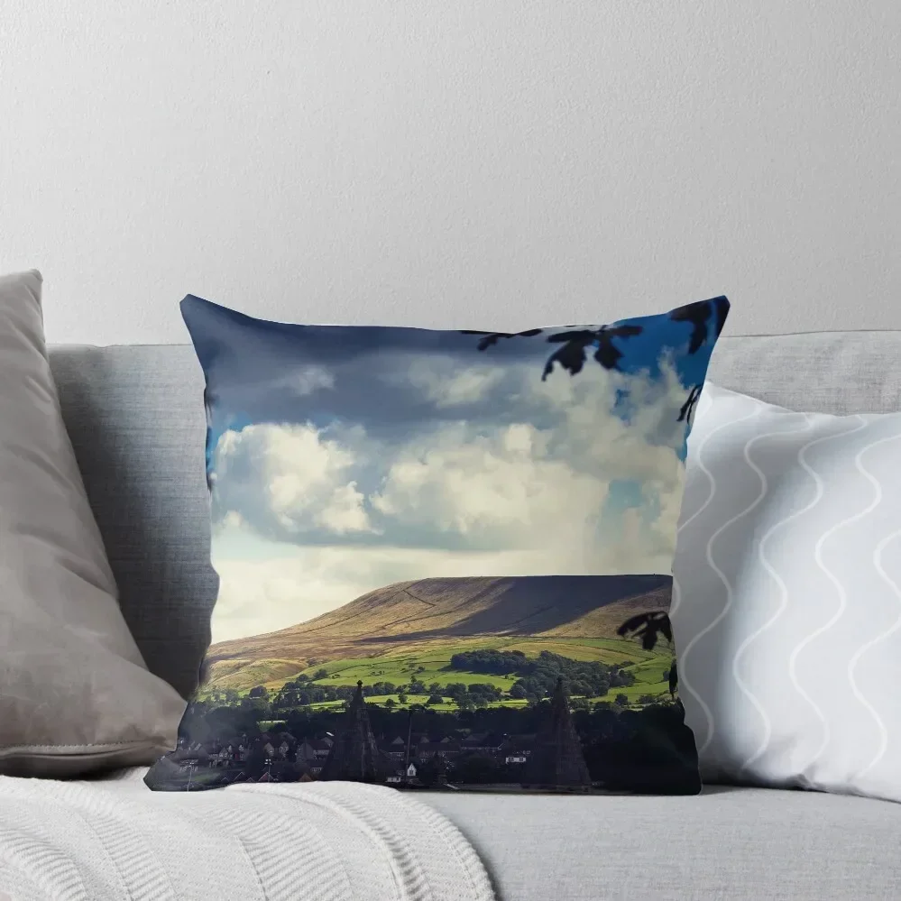 Pendle Hill Clitheroe Lancashire декоративная наволочка 30x30 см