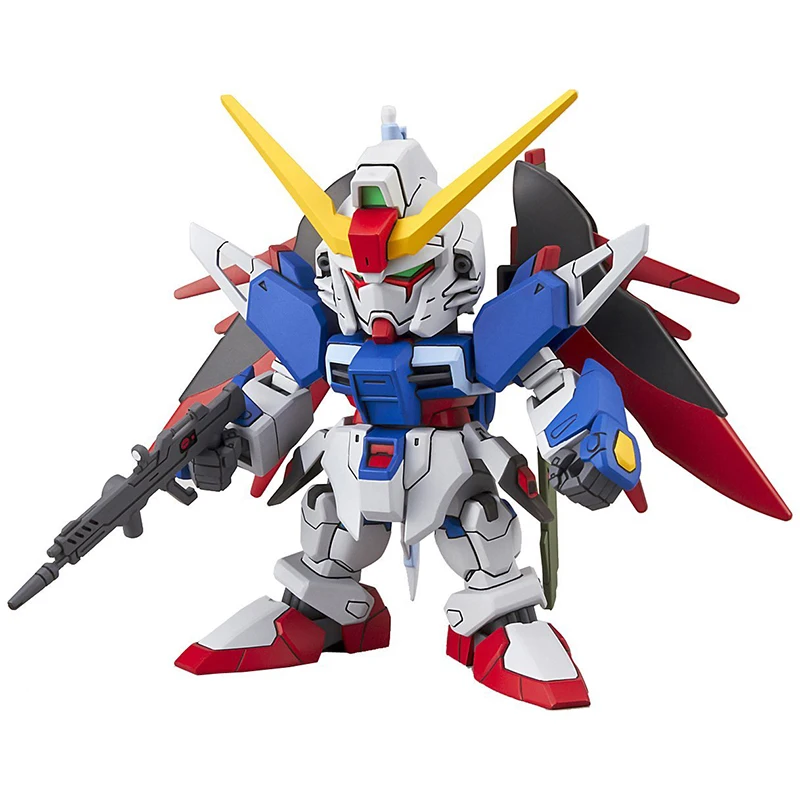 

Bandai original SD BB EX 009 Q version SEED Destiny fate Gundam model ornaments collectibles cute model kawaii