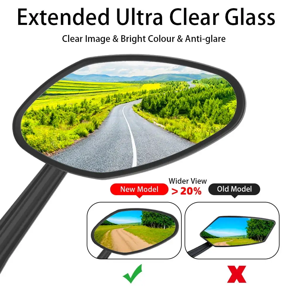 EasyDo велосипедное зеркало заднего вида на руль MTB широкодиапазонный отражатель