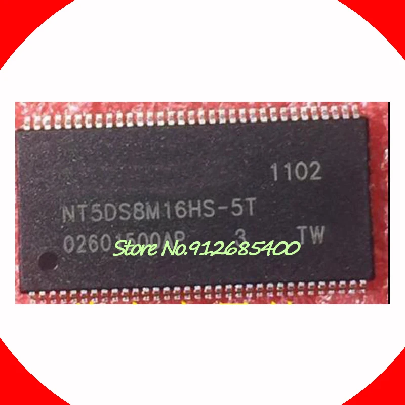 

5 шт./лот NT5DS8M16HS-5T TSOP66 Новый и оригинальный в наличии