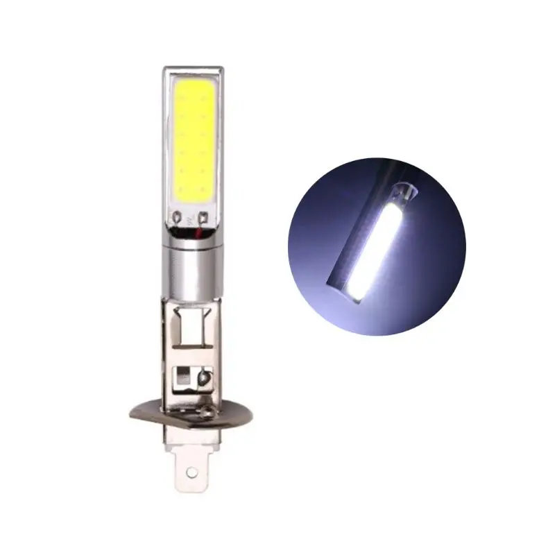 

Auto Headlight Driving Light Lamp Bulb H1/H3 LED Fog Lights White 6000K Bright Lighting Lamp Waterproof Car Accessories