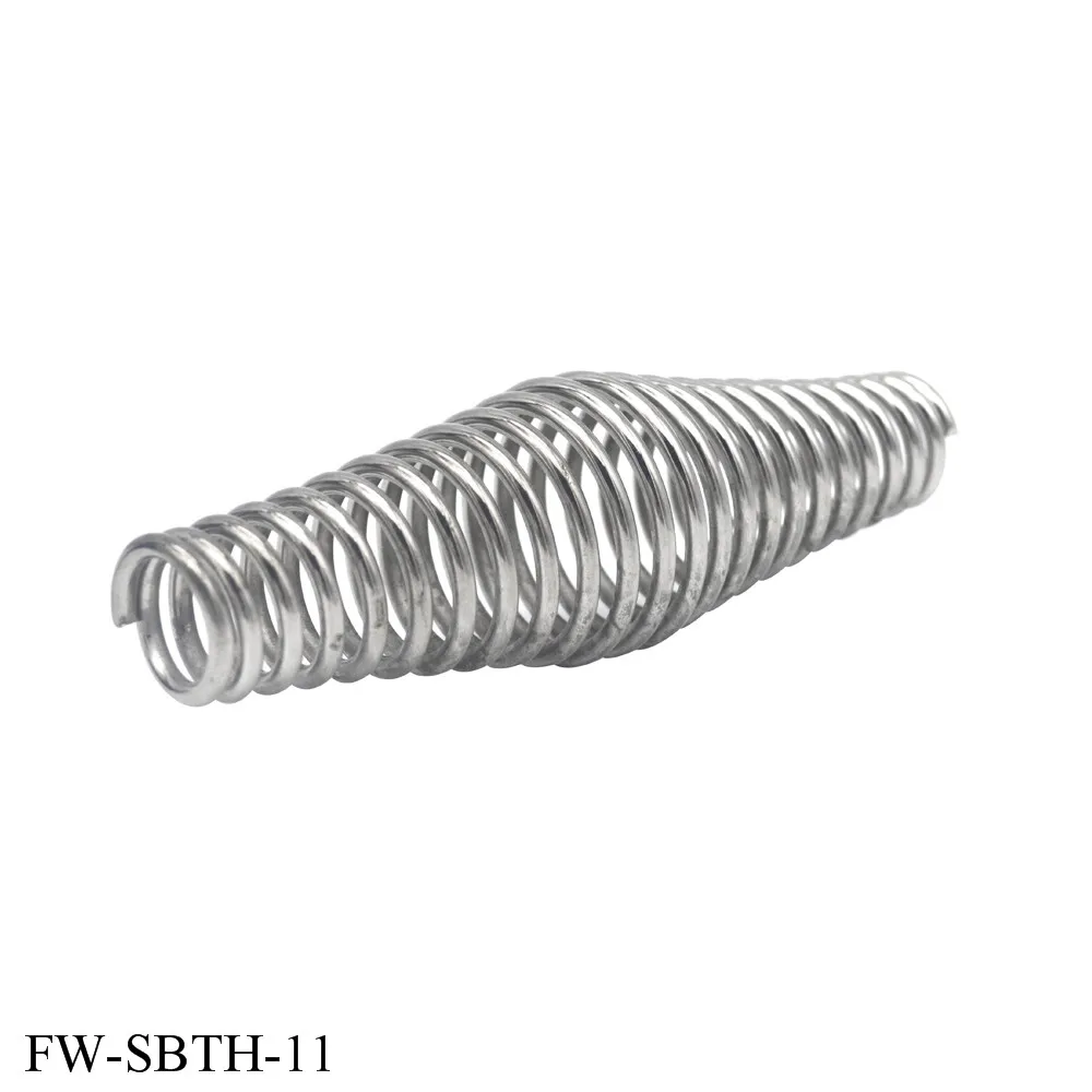 Пружина для барбекю тяжелая Никелированная Стальная ручка 11 см эластичный