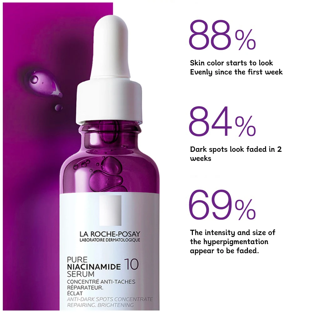 Liдвиun 10% чистые nicotinamideLightSpotEssenceMoisturizing30ml, осветляющие темноту, отбеливающие и осветляющие следы от прыщей