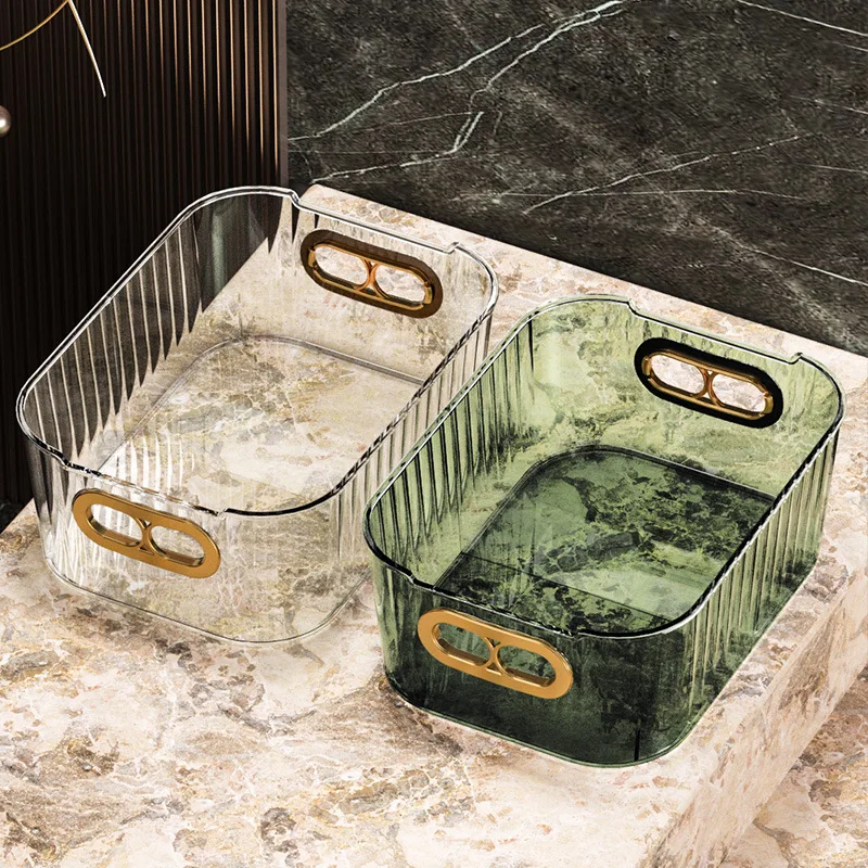 

Luxury Cosmetics Storage Box Desktop Skin Care Mask Dressing Table Pet Lipstick Jewelry Sundry Storage Box