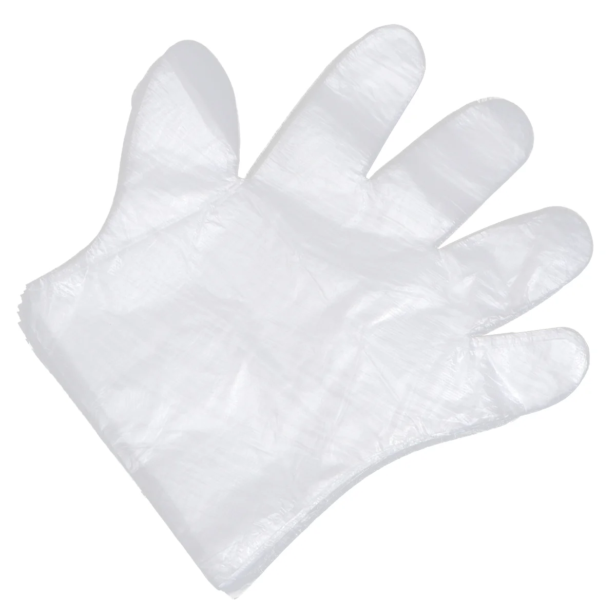 

Gloves Disposable Cooking Medium Prep Service Handling Cleaning Grade Transparent Pe Polyethylene Safety Waterproof White Safe