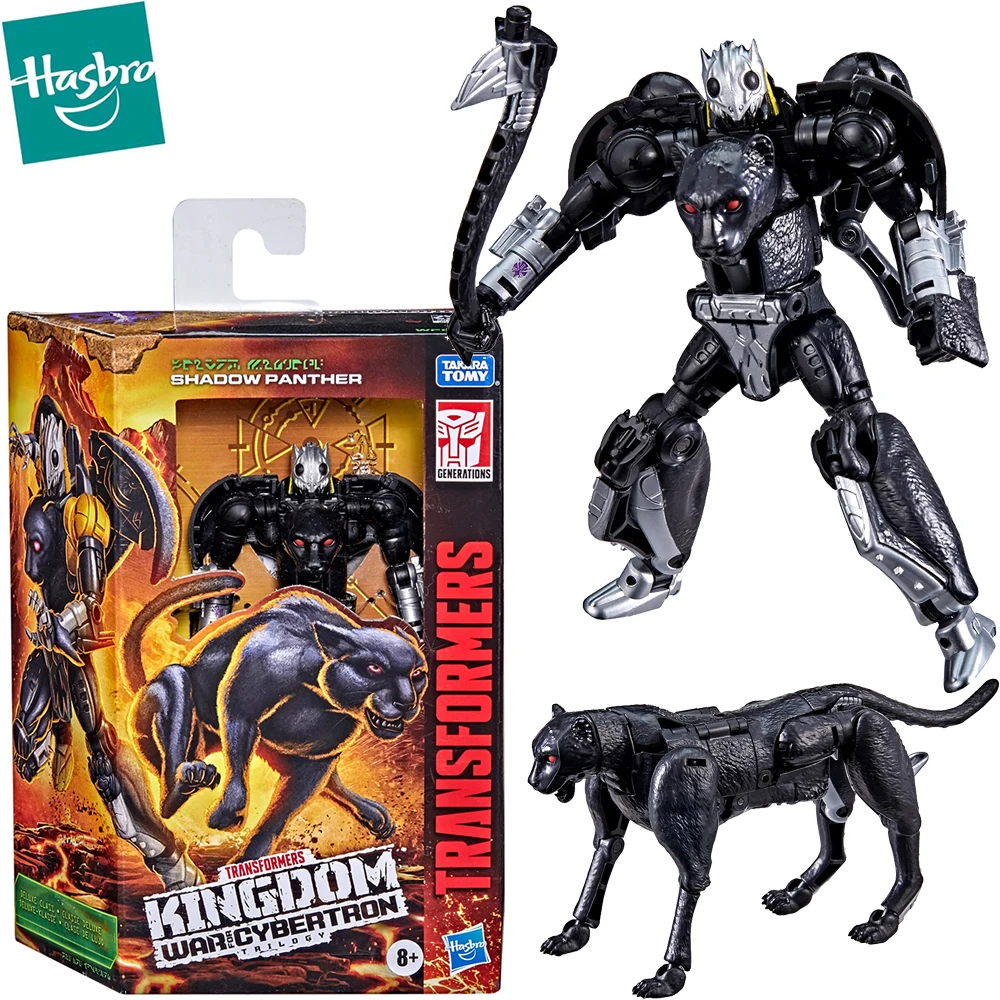 

In Stock Hasbro Transformers War for Cybertron: Kingdom Wfc-K31 Shadow Panther Deluxe Class Action Figure Model Toys Gifts